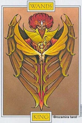 Winged spirit tarot